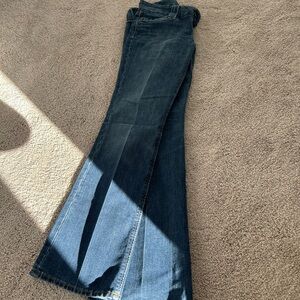 GAP Dark Blue low rise boot cut Flare Women's Jeans